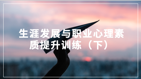 生涯发展与职业心理素质提升训练（下）